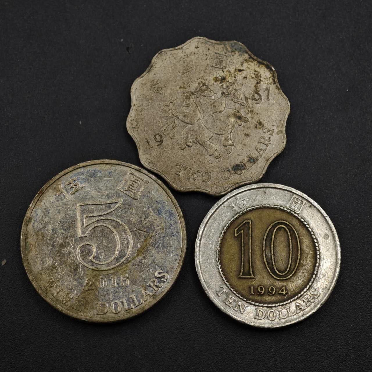 【淘币小摊】实时拍第八百三十七拍   散币银币场   满百包邮可预留二周 每周一统一发货   香港3枚