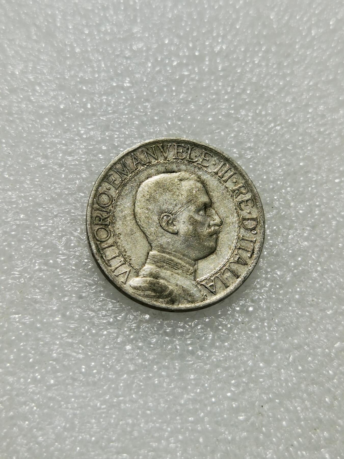 天下钱庄专场欢迎参拍 意大利胜利马车1里拉银币