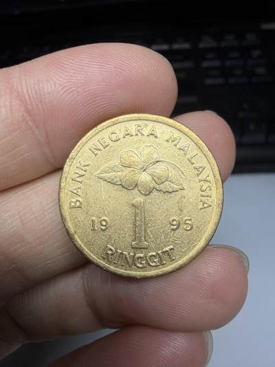 2025年集古藏今外币拍卖第十一期-第6场—（总第296拍），可以寄存60天，满160元包邮。 - 1995年马来西亚1林吉特