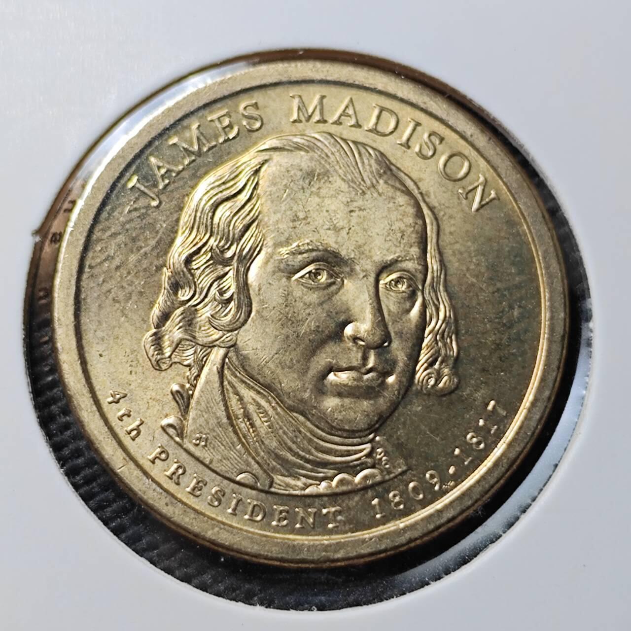 KK钱币收藏小铺 《套币 好品/批量散币专场》  2月预留时间 周末发货    美国总统纪念币1元 好品