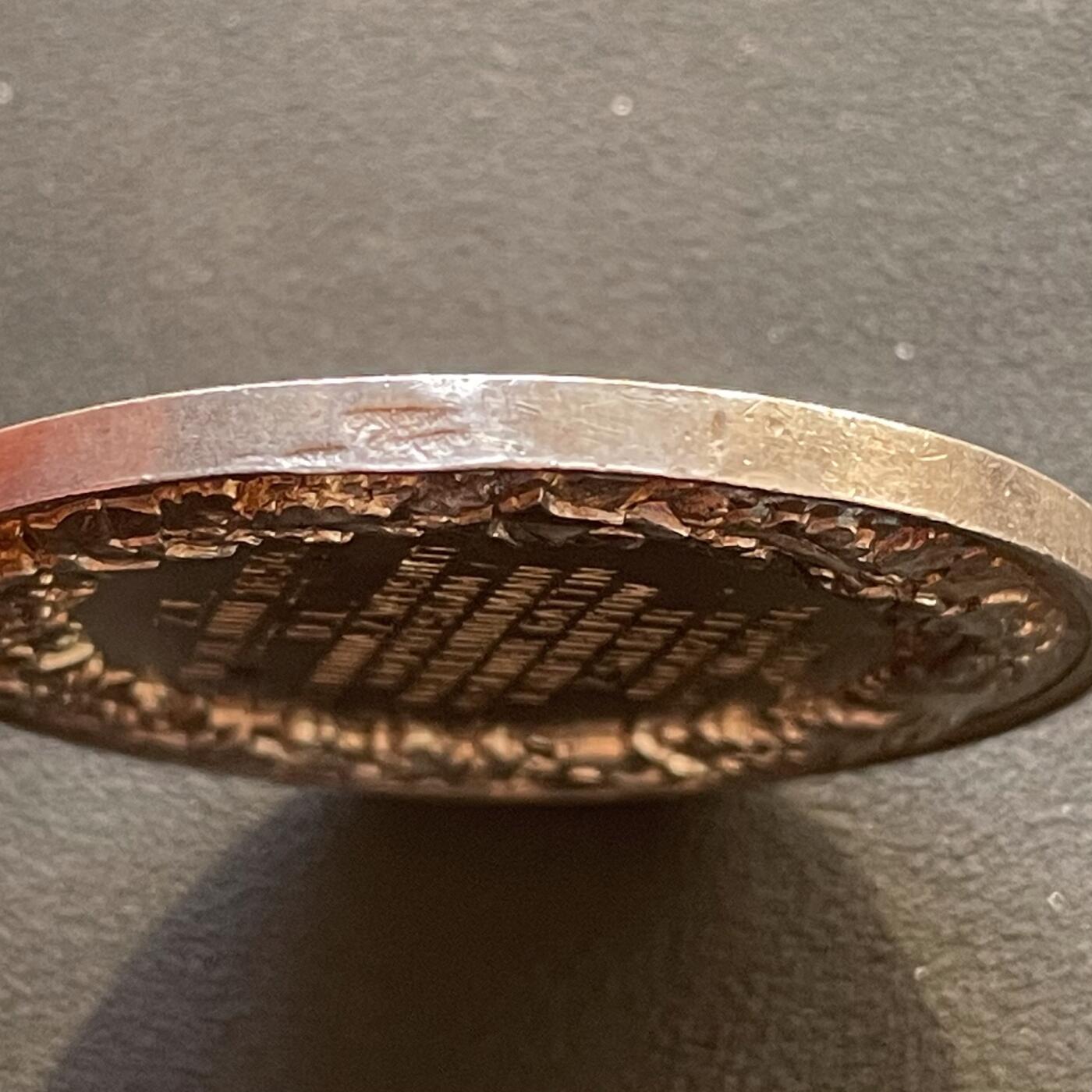 「木头集藏」章牌专场-第65场 1918年普鲁士波茨坦条顿尼亚学生社团为成员银婚纪念银章，直径：51 mm，58.8 g，正面刻画普鲁士国王威廉一世与王后奥古斯塔的双人肖像