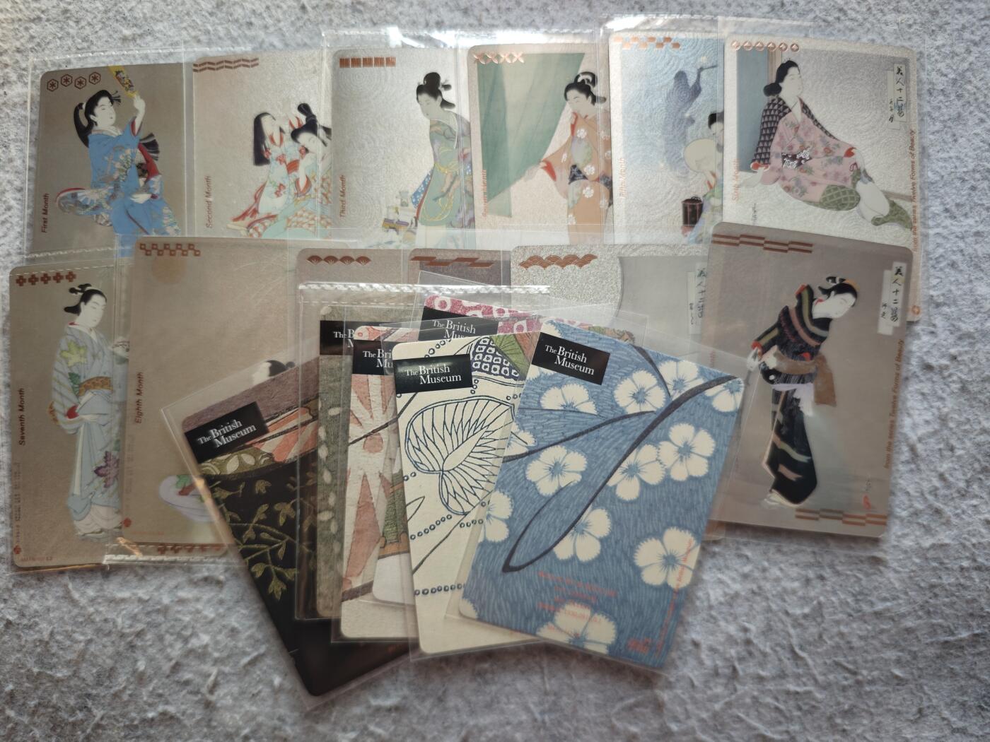 【随心含颖卡拍53期】卡游/集卡社/卡卡沃 抽卡机专场拍卖【无佣金】 卡游 大英博物馆绝版卡 美人卡18张