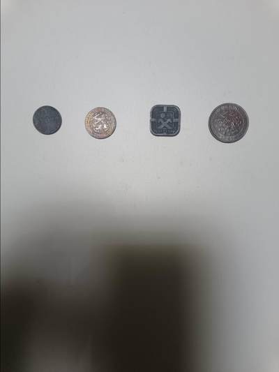 【20260101】非全新纸币和硬币第320场 - 荷兰早期4枚硬币