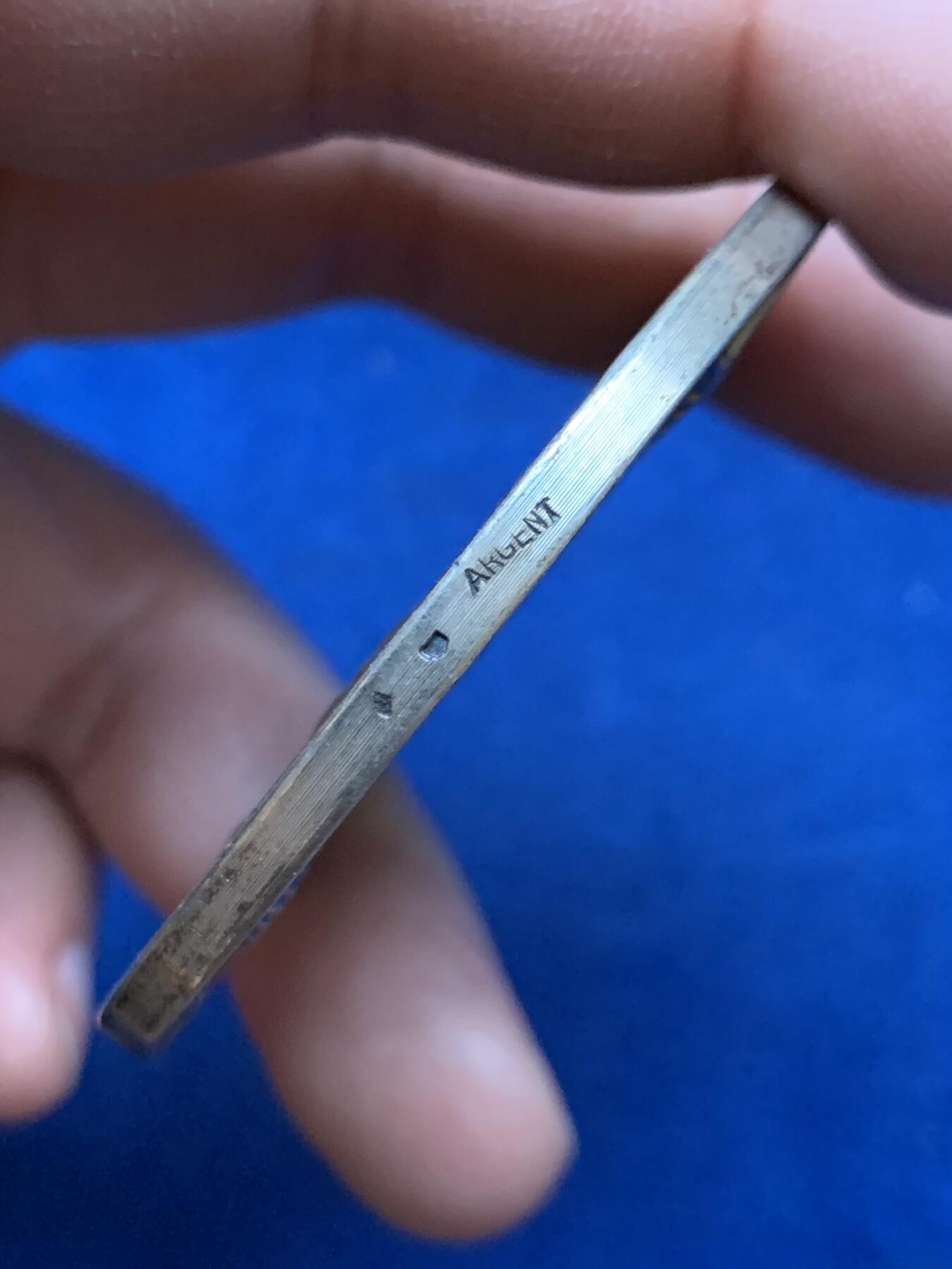 《竞宝斋》第453场 周日，周一 2场连拍 （全场包邮，欢迎送拍） 致法兰西共和国总统勒内·科蒂先生 斯特拉斯堡商会银质纪念章 72.65克 53.6mm 野猪头银标