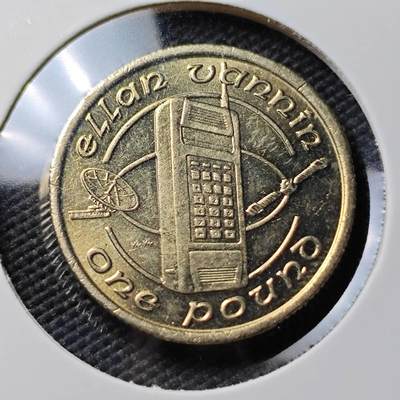 KK钱币收藏小铺 《套币 好品/批量散币专场》  2月预留时间 周末发货 -  1988马恩岛1镑 好品