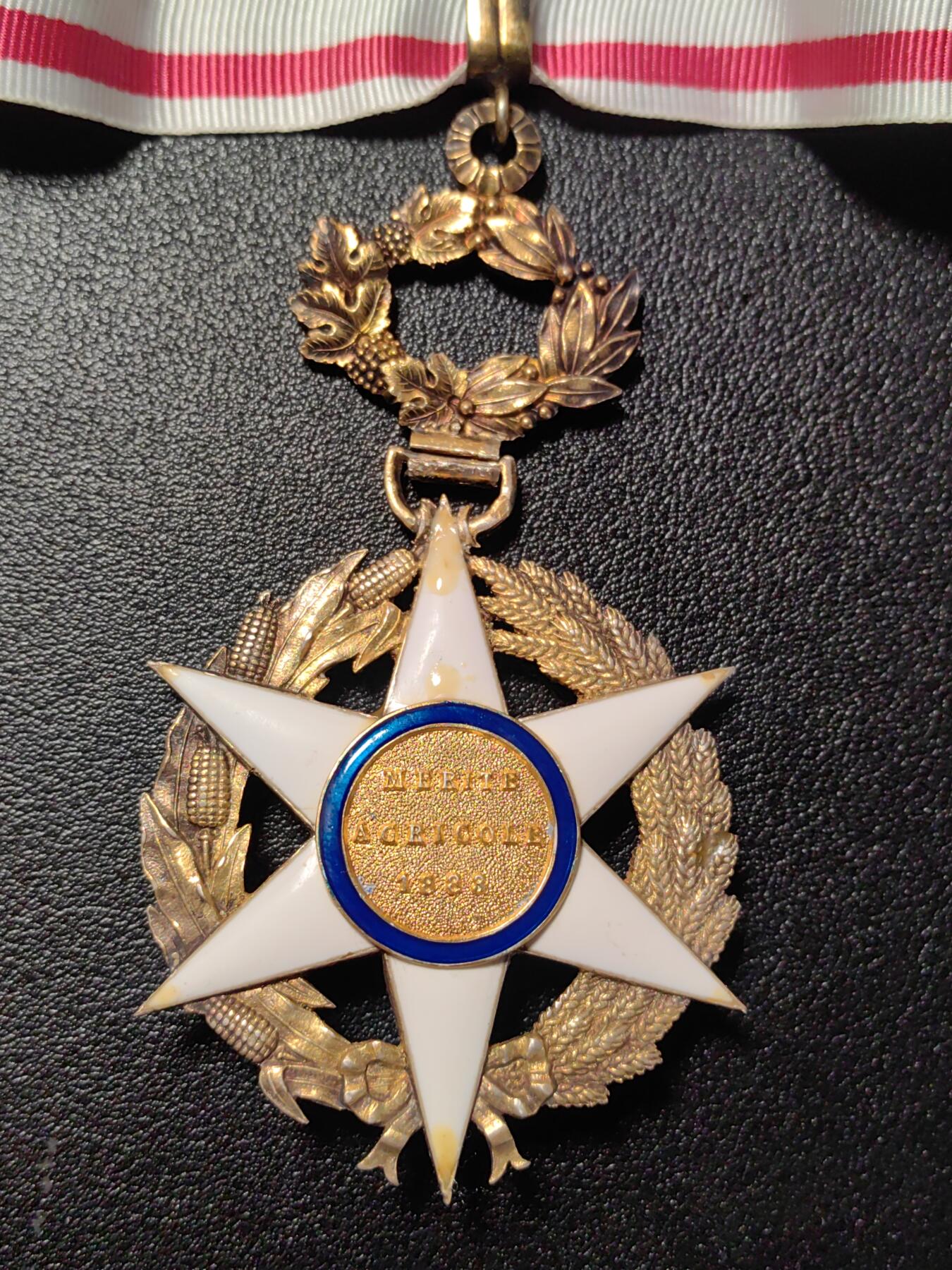 靖甫拍卖新拍第一场 法国指挥官级农业功勋勋章 