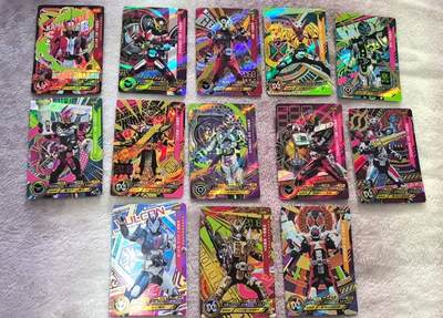 龙虎卡牌-七零场，2026首场，全场包邮！！（无佣金，周六结拍，欢迎送拍） - 13张不重复 卡游假面骑士 荣耀版一弹 SSR卡