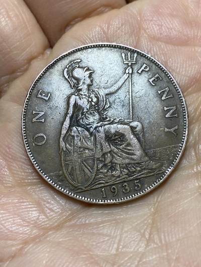 2026年第一场(总第一百七十场）外国好品散币场(免佣金) - 英国🇬🇧1935年1便士(乔治五世第三版)