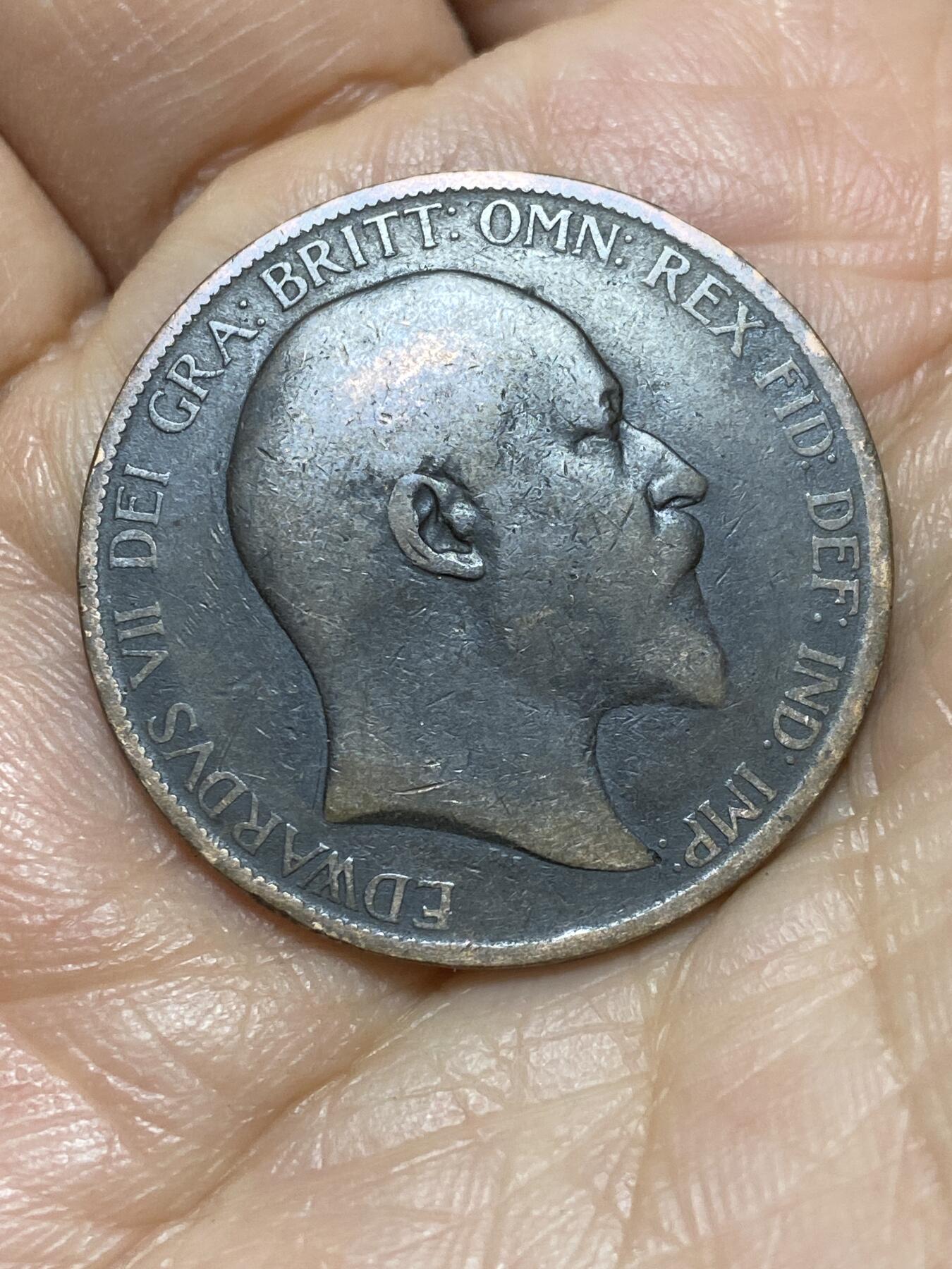 2026年第一场(总第一百七十场）外国好品散币场(免佣金) 英国🇬🇧1904年1便士(爱德华七世时期)