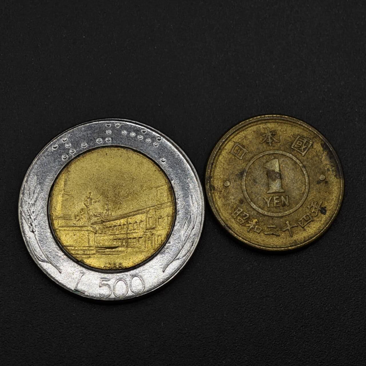 【淘币小摊】实时拍第八百三十七拍   散币银币场   满百包邮可预留二周 每周一统一发货   意大利日本2枚