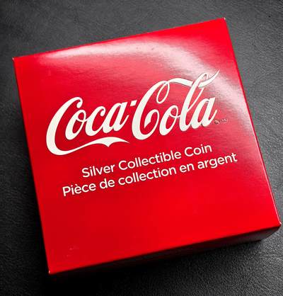 凡希社世界钱币微拍第三百十六期 - 2018斐济可乐瓶盖DOLLAR异形银币，原包装全品