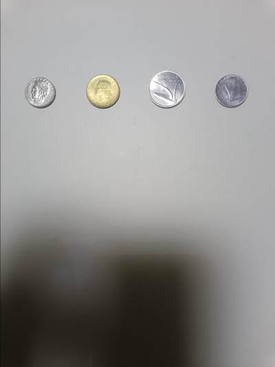 【20260101】非全新纸币和硬币第320场 - 意大利4枚硬币