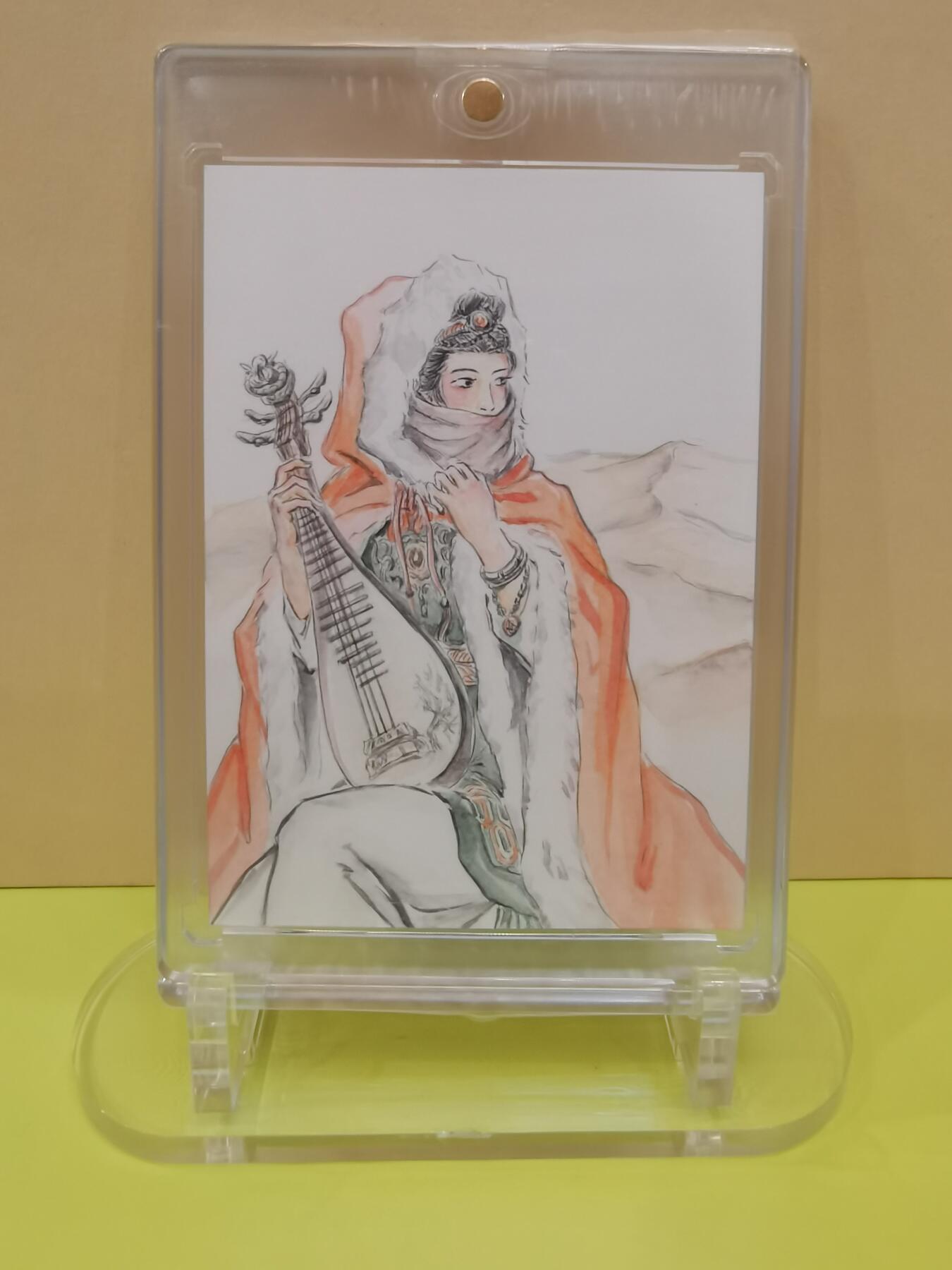 言遇卡牌【2026.1.17周六晚20：20截拍】新人闲置欢迎捡漏 【手绘卡】王昭君 画师山妖 卡背亲签 带卡砖
