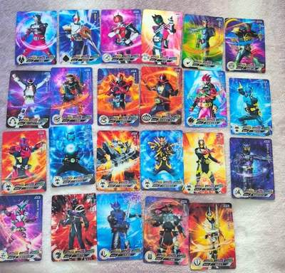 龙虎卡牌-七零场，2026首场，全场包邮！！（无佣金，周六结拍，欢迎送拍） - 23张不重复 卡游假面骑士 荣耀版一弹 HR光栅卡