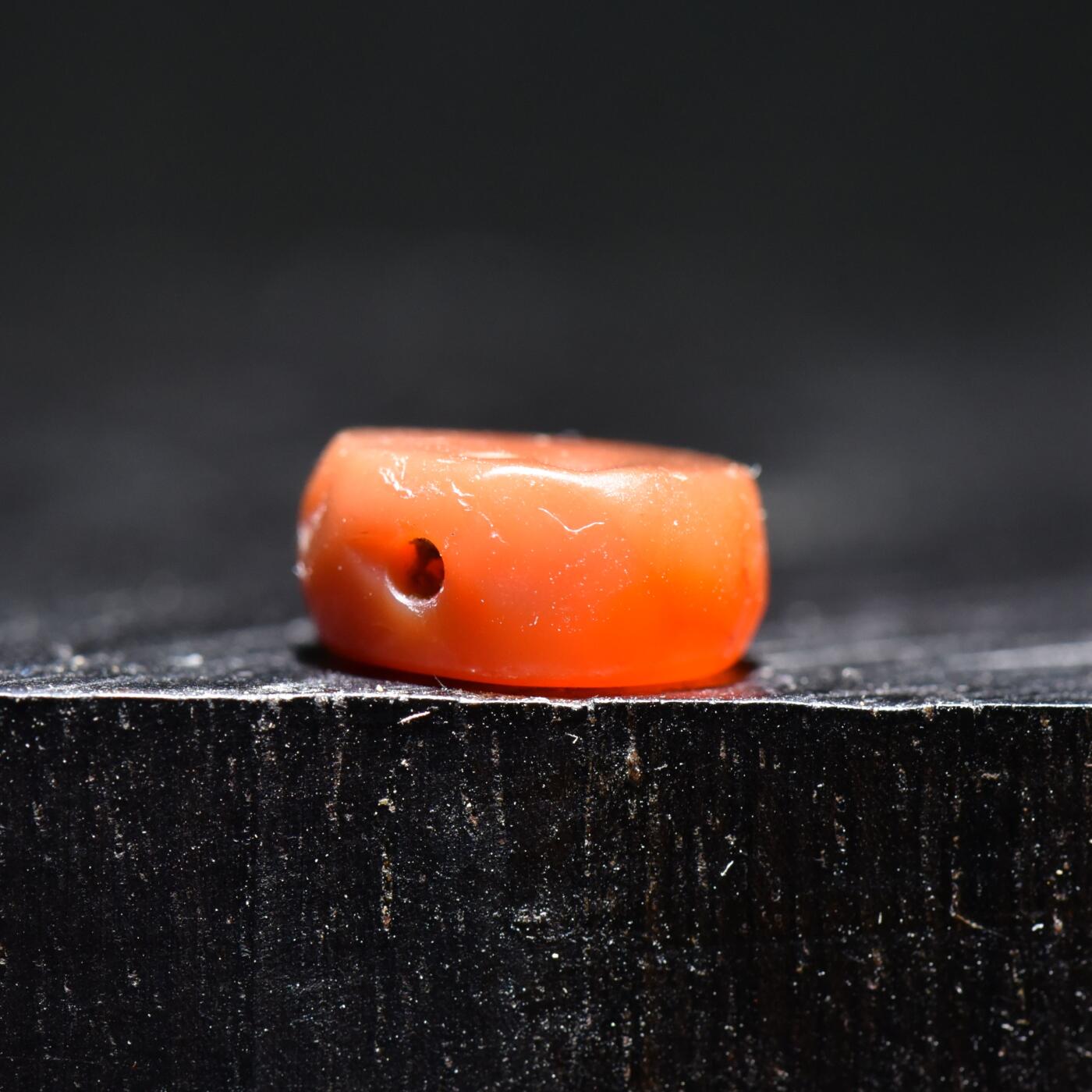 【良泉】第45期【直播场】1月15日晚19.30点开拍！ 208组，西方古代钱币、丝路古珠杂项专场 公元前后【西亚】片状圆形玛瑙珠