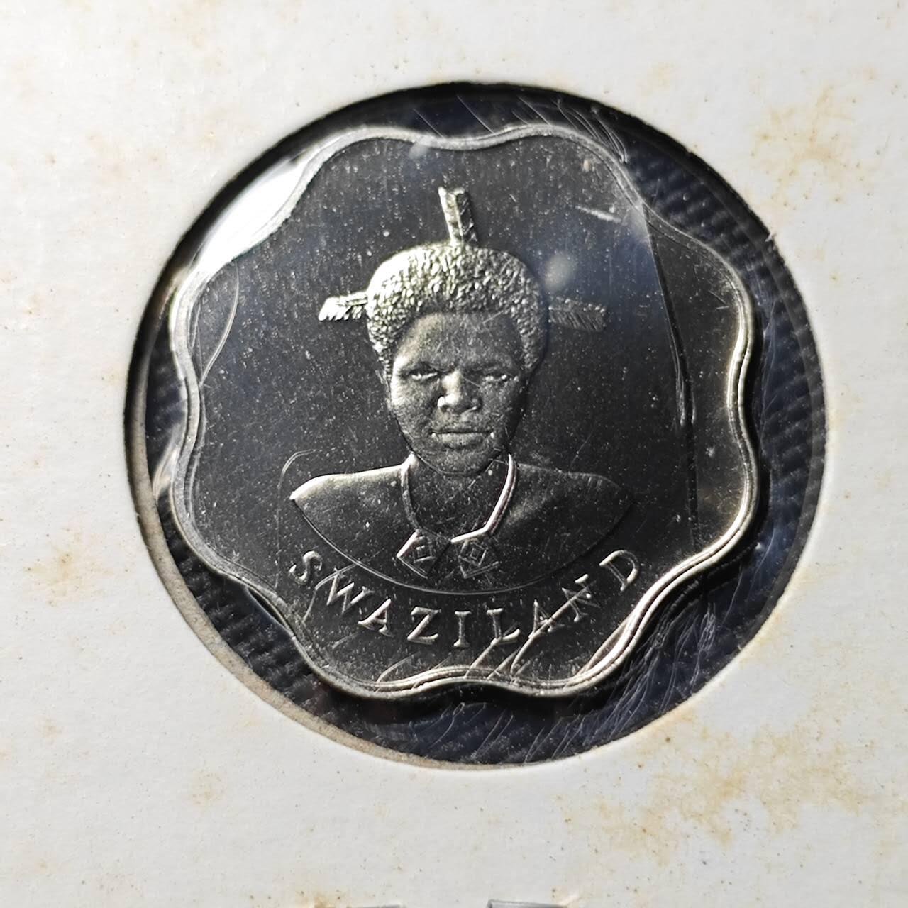 KK钱币收藏小铺 《套币 好品/批量散币专场》  2月预留时间 周末发货   1986斯威士兰10分 好品