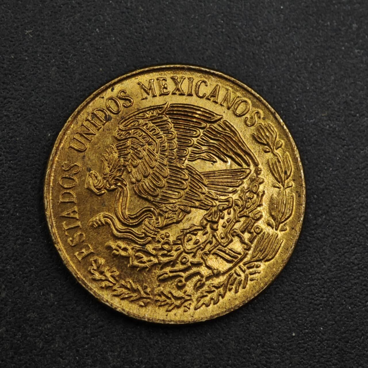 【淘币小摊】实时拍第八百三十七拍   散币银币场   满百包邮可预留二周 每周一统一发货   墨西哥1976年5分铜币