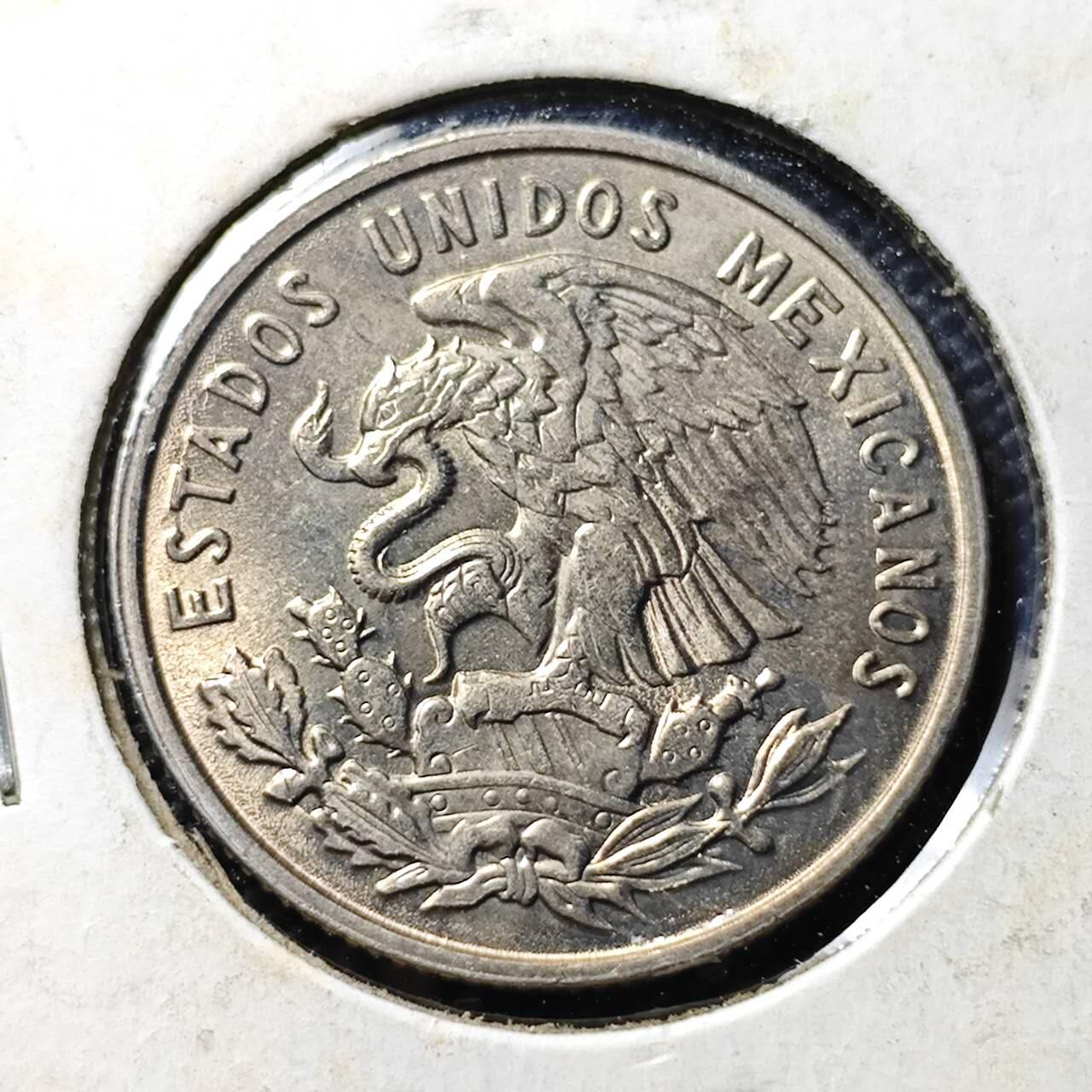 KK钱币收藏小铺 《套币 好品/批量散币专场》  2月预留时间 周末发货  1964墨西哥25分 好品