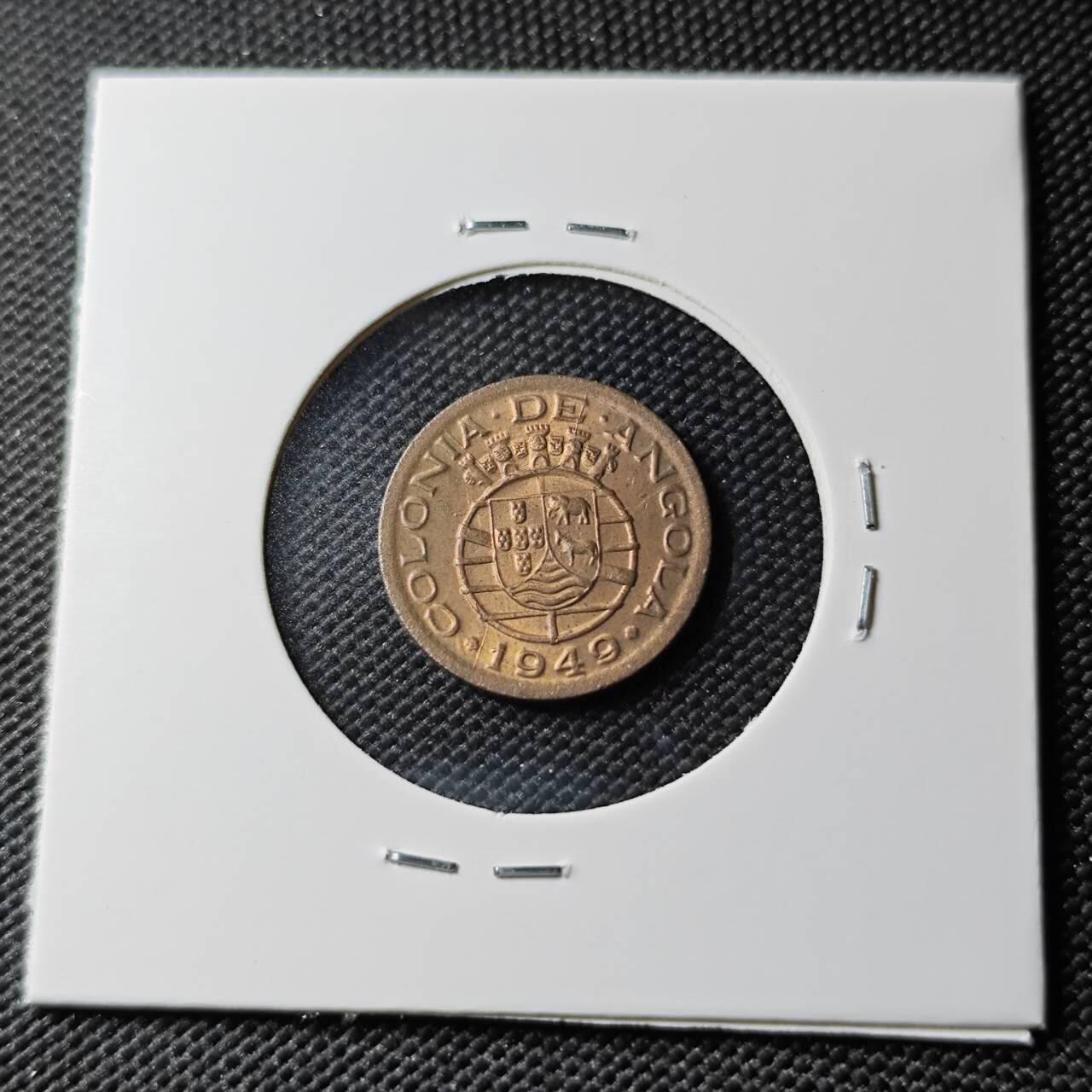 KK钱币收藏小铺 《套币 好品/批量散币专场》  2月预留时间 周末发货  1949葡属安哥拉10分 好品铜币