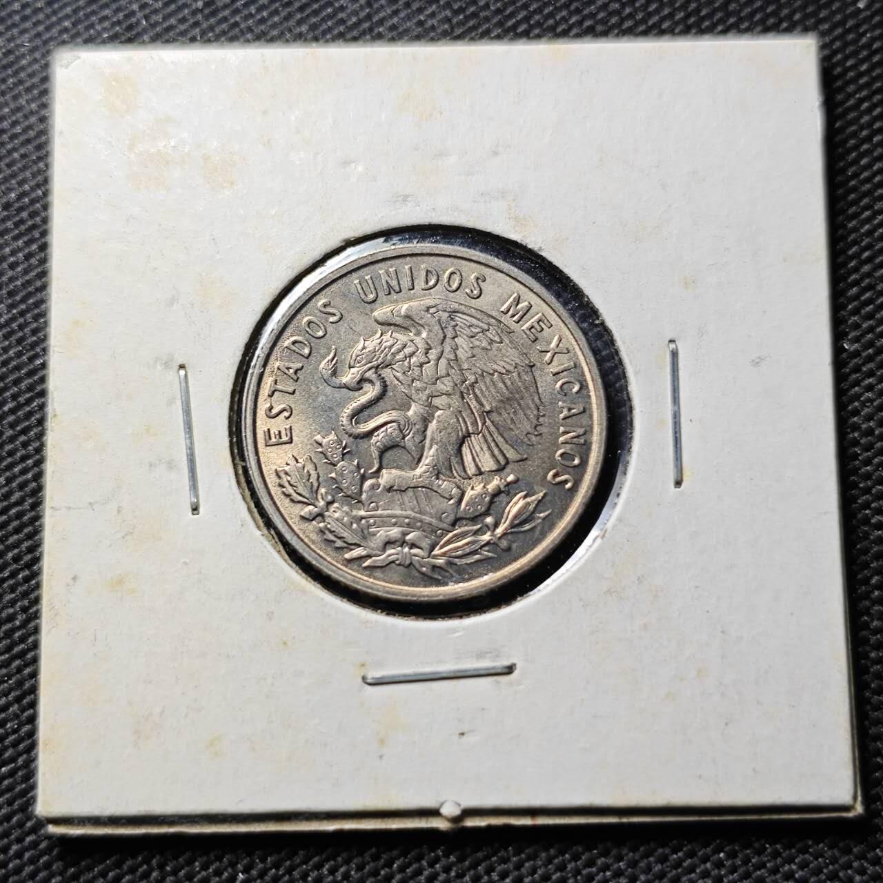 KK钱币收藏小铺 《套币 好品/批量散币专场》  2月预留时间 周末发货  1964墨西哥25分 好品