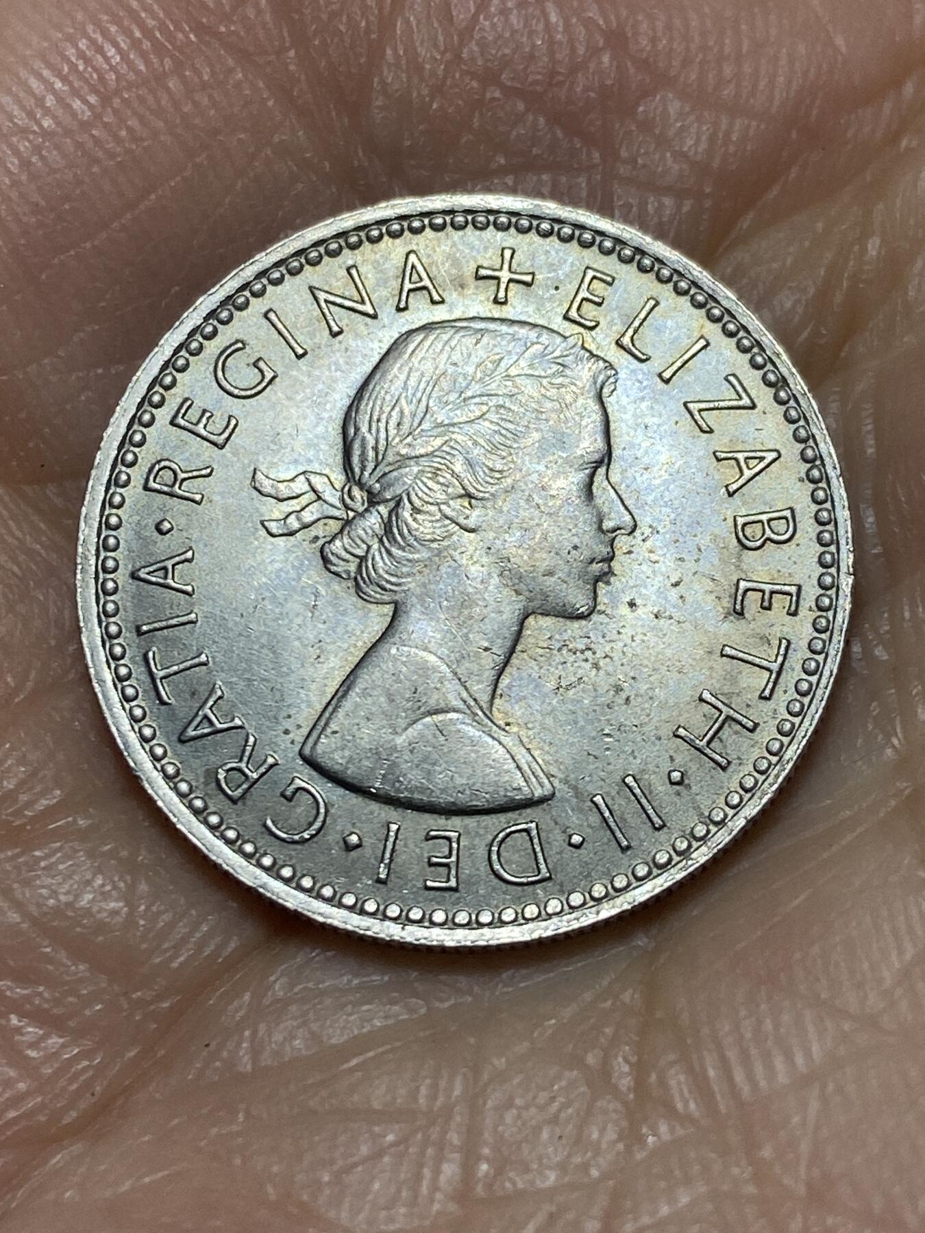 2026年第一场(总第一百七十场）外国好品散币场(免佣金) 英国🇬🇧1965年1先令(伊丽莎白二世青年桂冠第二版，苏格兰盾徽版)