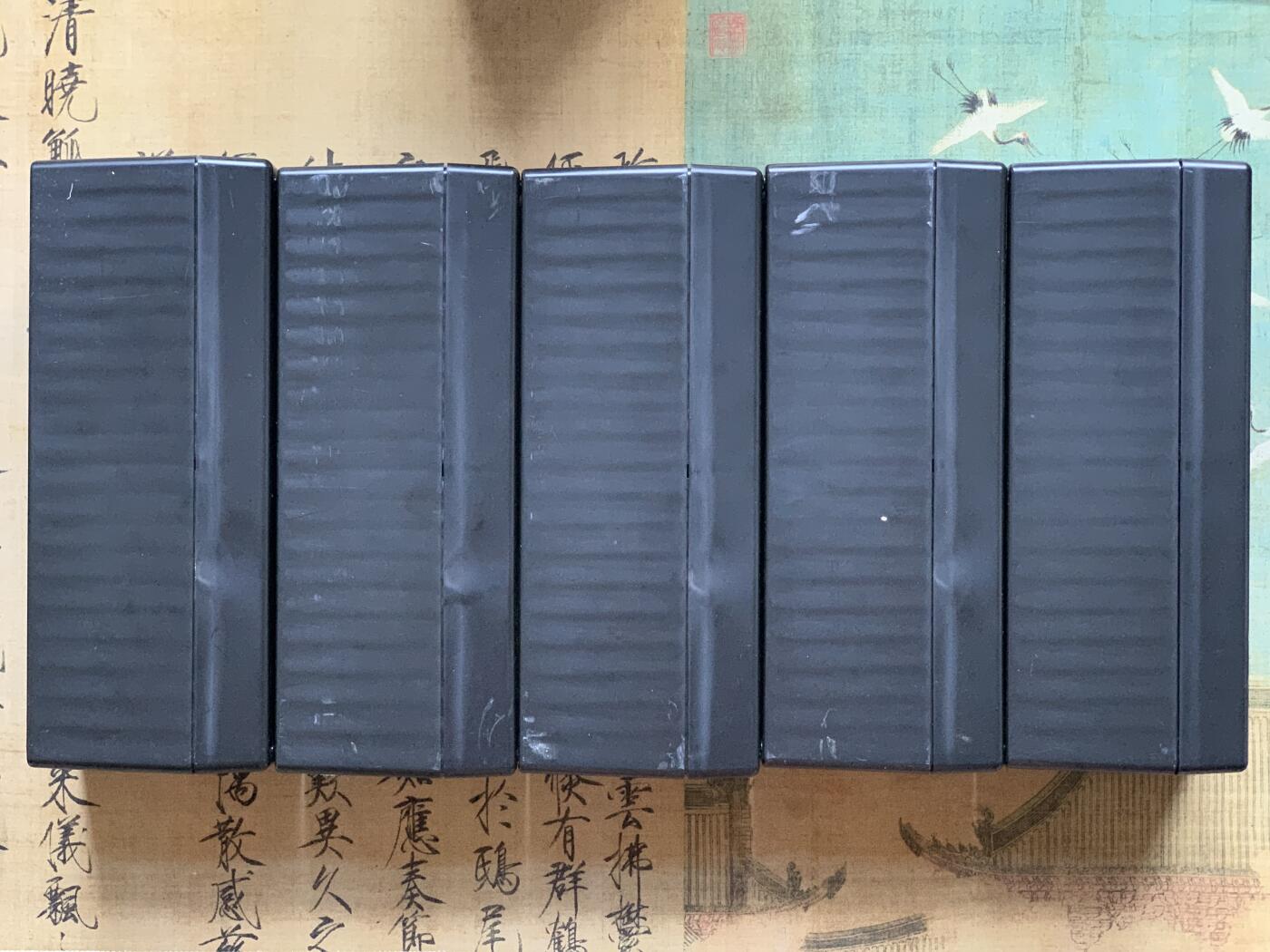 《竞宝斋》第453场 周日，周一 2场连拍 （全场包邮，欢迎送拍） 五个一组 PCGS评级币大号正版收纳盒（每个可装20枚PCGS评级币）细节见图