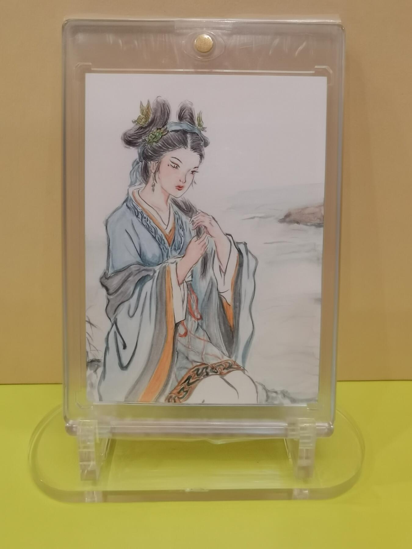 言遇卡牌【2026.1.17周六晚20：20截拍】新人闲置欢迎捡漏 【手绘卡】西施 画师山妖 卡背亲签 带卡砖