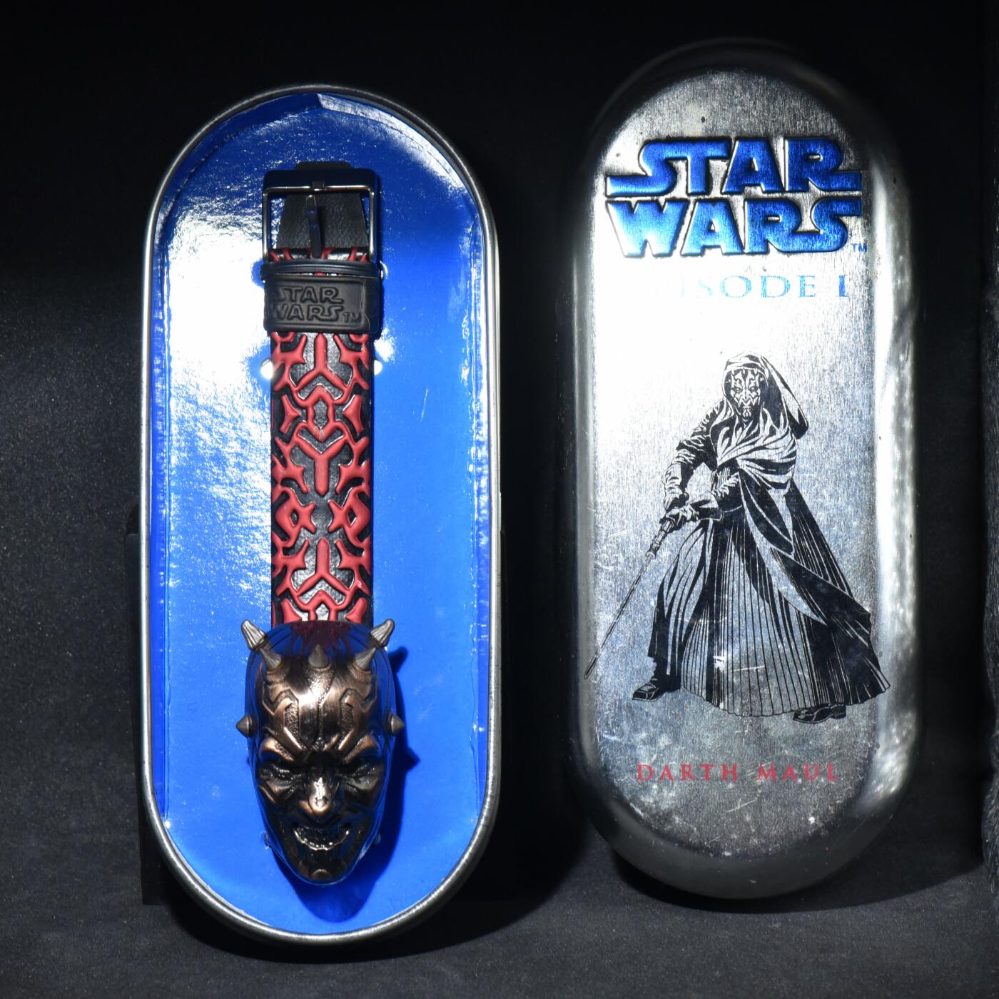 【良泉】第45期【直播场】1月15日晚19.30点开拍！ 208组，西方古代钱币、丝路古珠杂项专场 1999年【日本】星战-达斯摩尔 手表，表面纯铜