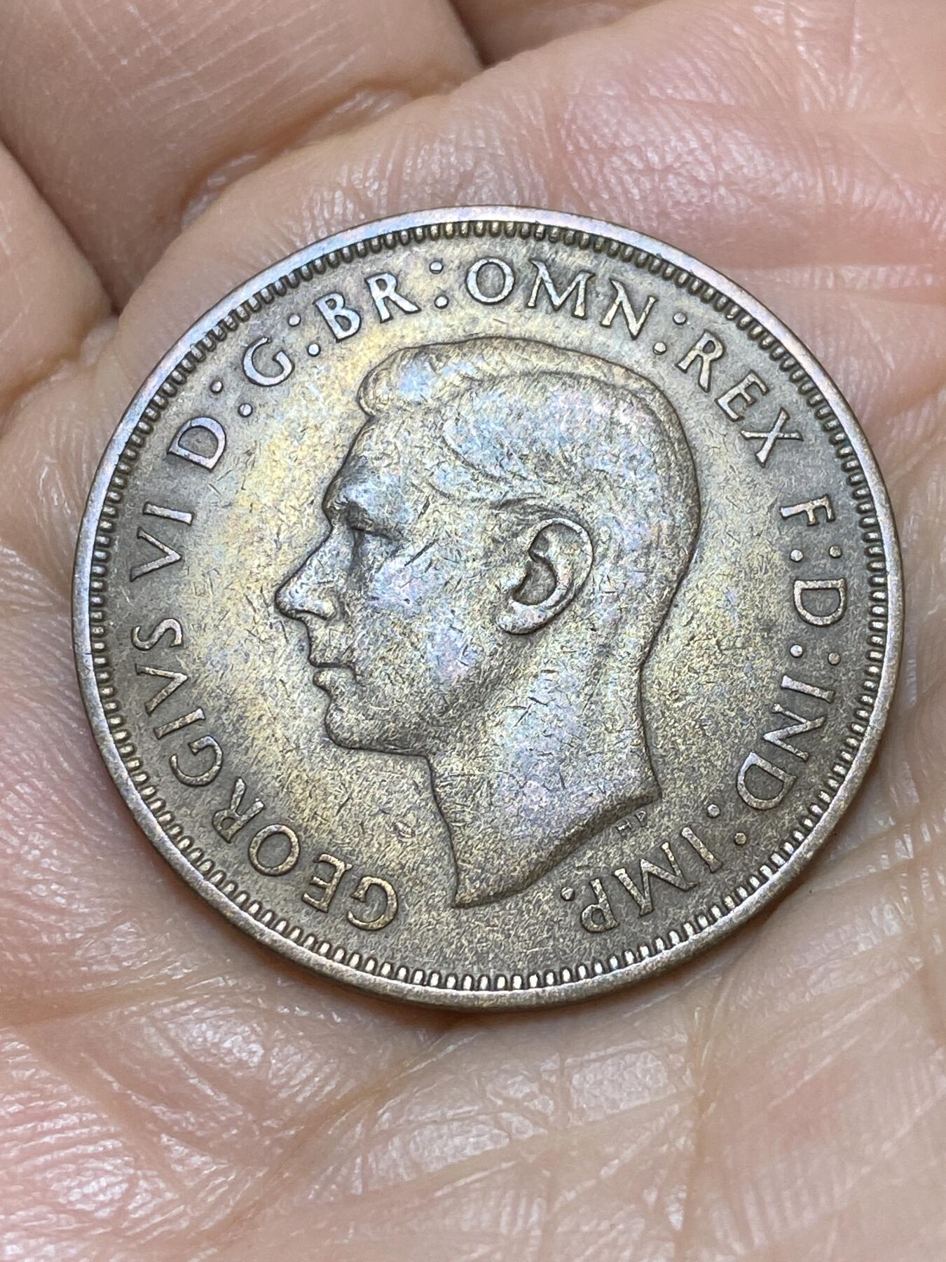 2026年第一场(总第一百七十场）外国好品散币场(免佣金) 英国🇬🇧1938年1便士(乔治六世第一版)