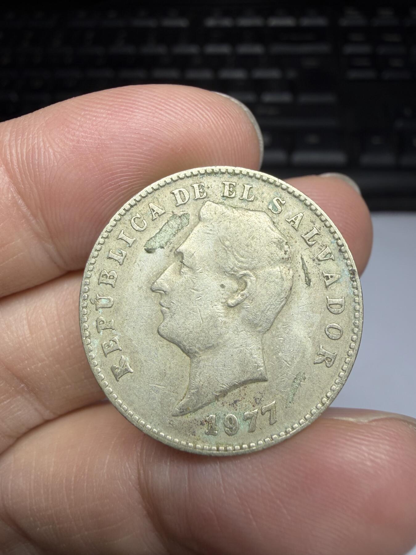 2025年集古藏今外币拍卖第十一期-第6场—（总第296拍），可以寄存60天，满160元包邮。 1977年萨尔瓦多10分