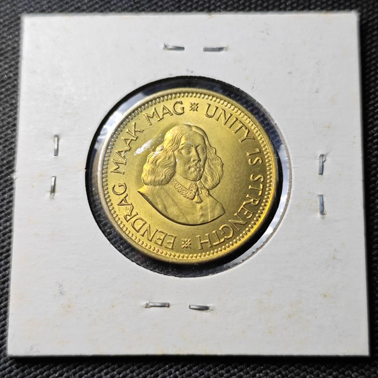 KK钱币收藏小铺 《套币 好品/批量散币专场》  2月预留时间 周末发货  1964南非1/2分铜币 好品