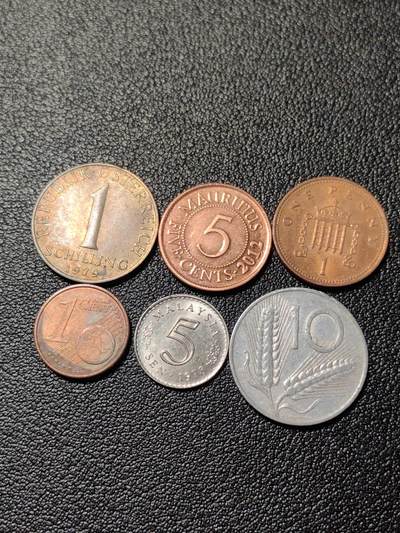 靖甫拍卖新拍第一场 - 各国硬币一组