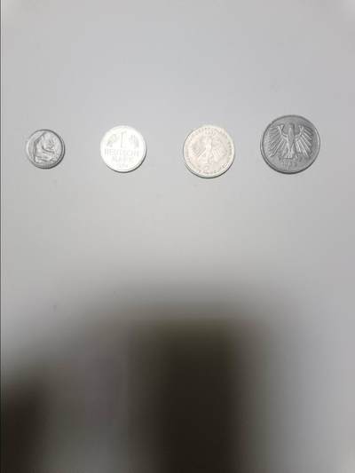 【20260101】非全新纸币和硬币第320场 - 德国早期4枚硬币