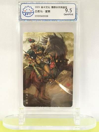 言遇卡牌【2026.1.17周六晚20：20截拍】新人闲置欢迎捡漏 - 【评级卡】丑郡马宣赞 2025焱卡文化 燎原水浒英雄传 9.5