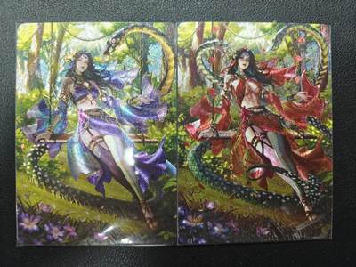 天玑星卡拍第155期《12.29年终场周一截拍》持续收拍收评中 满赠卡需备注 - 百里卡牌 巳蛇姬 粗闪