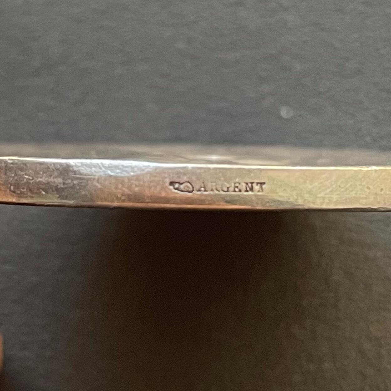 「木头集藏」章牌专场-第65场 G.Dupre～法国“救赎”银章，直径：45 mm，40.8 g，边铭：丰饶角 ARGENT， 名家代表作品，有清洗痕迹。