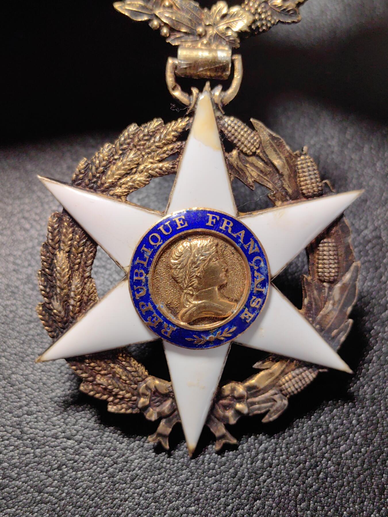 靖甫拍卖新拍第一场 法国指挥官级农业功勋勋章 