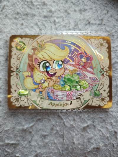 【随心含颖卡拍53期】卡游/集卡社/卡卡沃 抽卡机专场拍卖【无佣金】 - 卡游 小马宝莉 奇萌sgr卡 苹果嘉儿一张