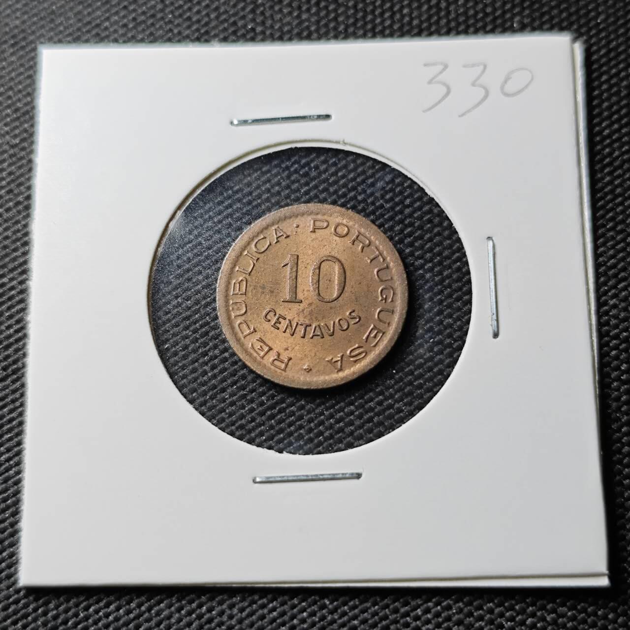 KK钱币收藏小铺 《套币 好品/批量散币专场》  2月预留时间 周末发货  1949葡属安哥拉10分 好品铜币