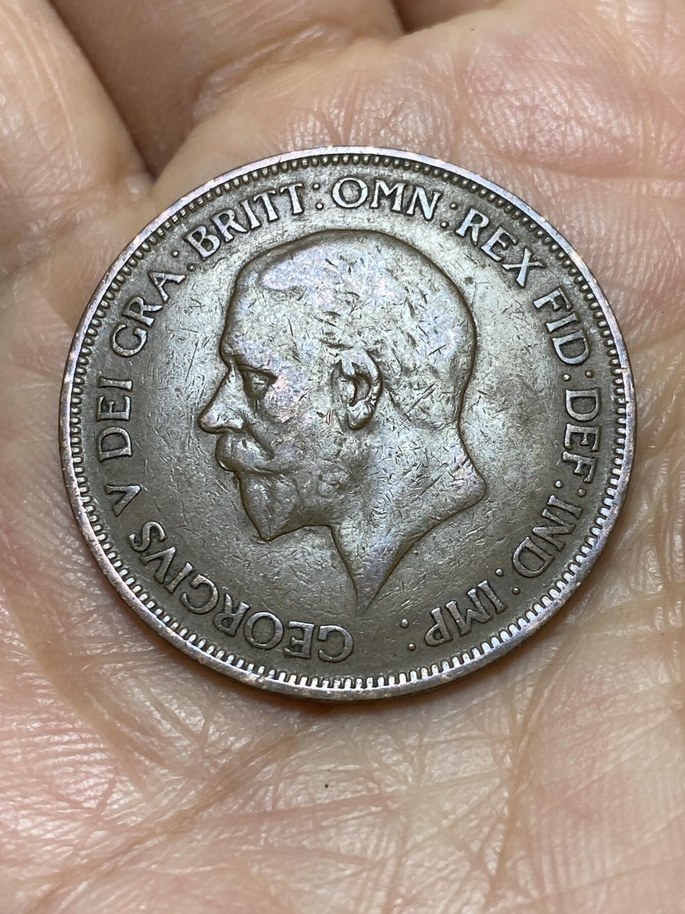 2026年第一场(总第一百七十场）外国好品散币场(免佣金) 英国🇬🇧1928年1便士(乔治五世第三版)