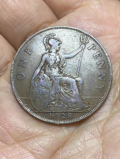 2026年第一场(总第一百七十场）外国好品散币场(免佣金) - 英国🇬🇧1928年1便士(乔治五世第三版)