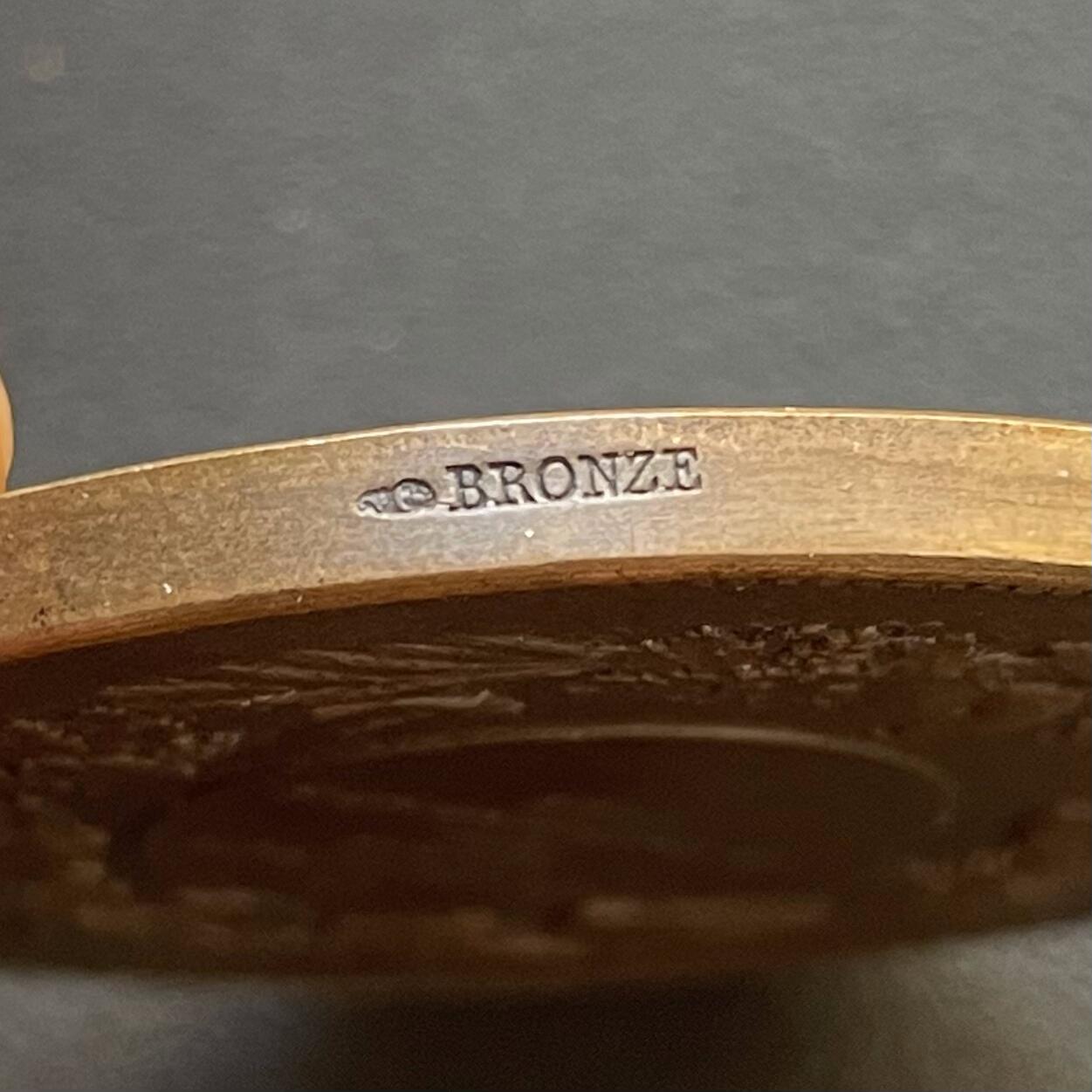 「木头集藏」章牌专场-第65场 1906年法国播种者农业铜奖章，直径：50.4 mm，65.5 g，边铭：丰饶角 BRONZE，品相不错。