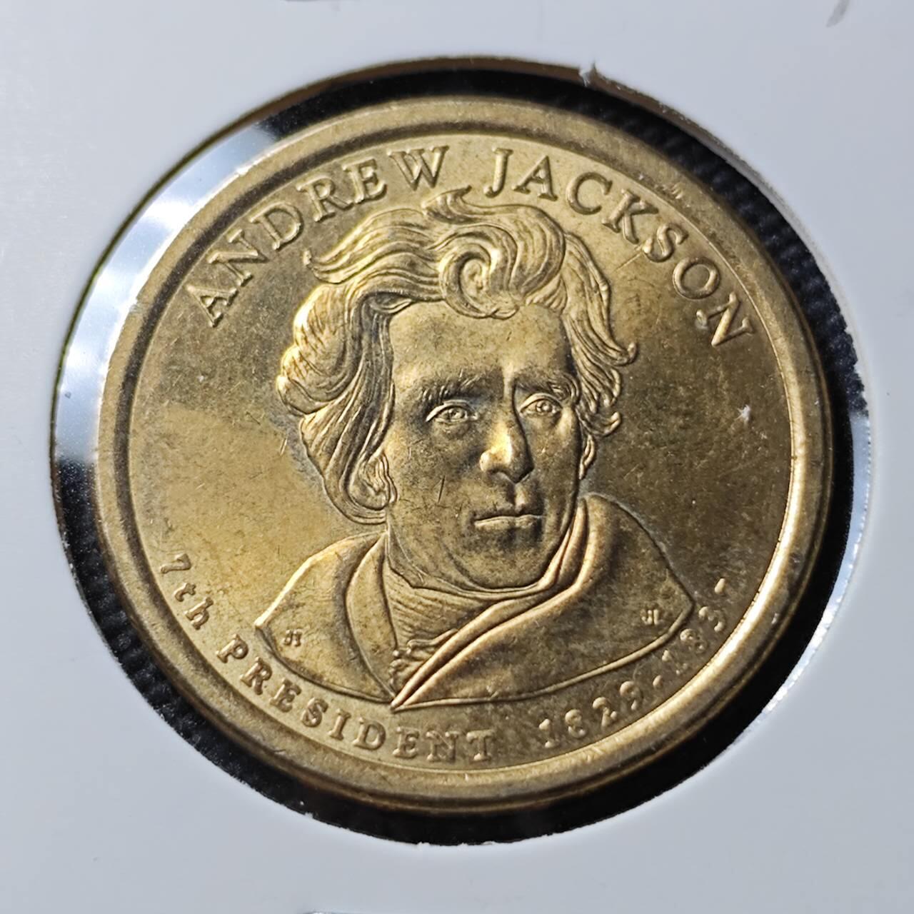 KK钱币收藏小铺 《套币 好品/批量散币专场》  2月预留时间 周末发货    美国总统纪念币1元 好品