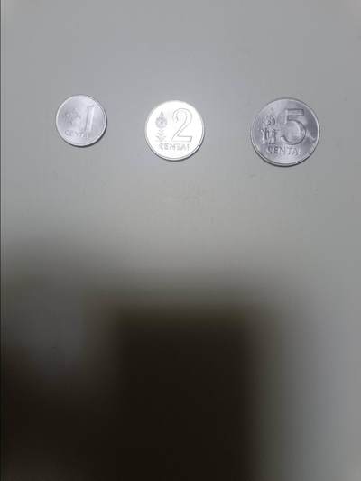 【20260101】非全新纸币和硬币第320场 - 拉脱维亚3枚硬币小全套