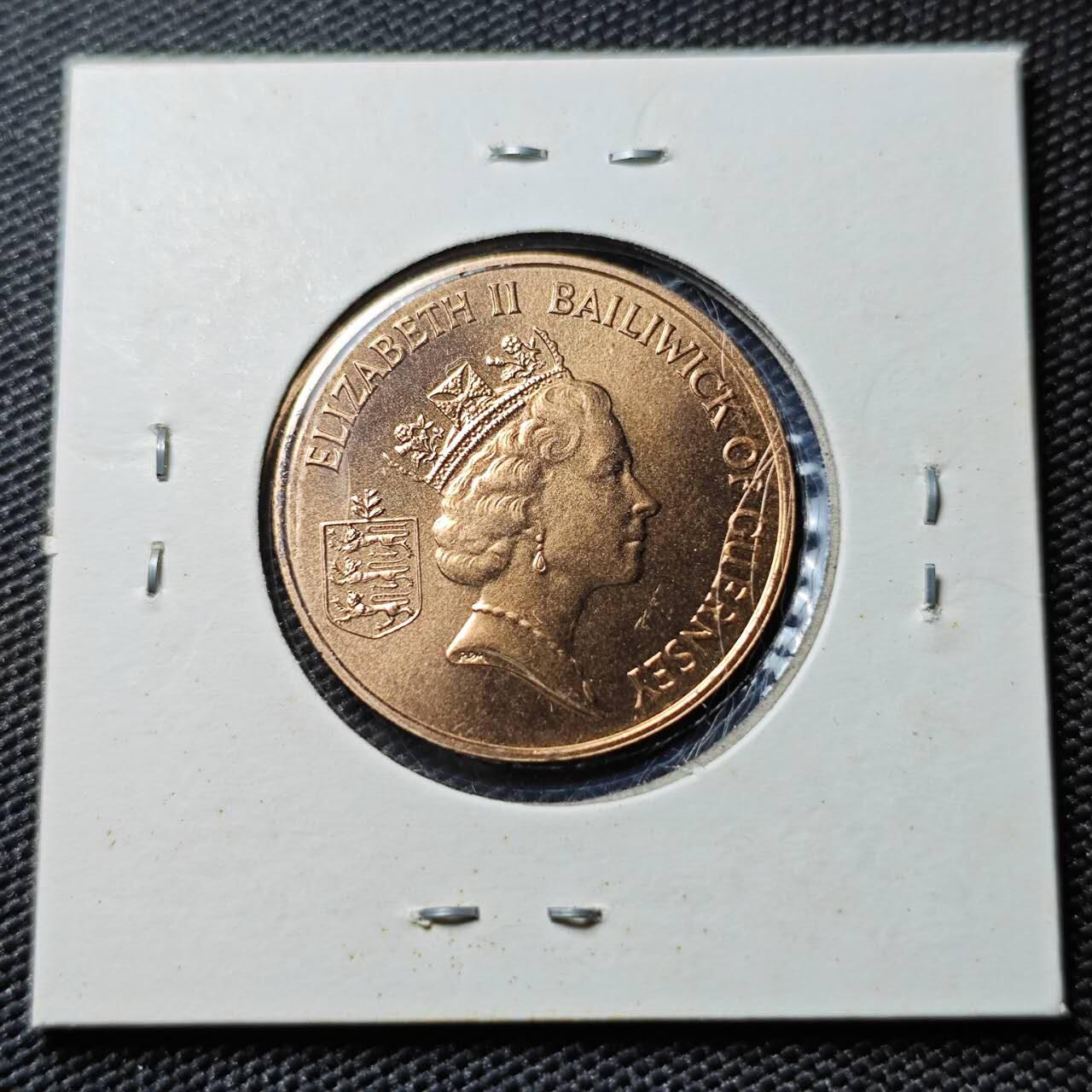 KK钱币收藏小铺 《套币 好品/批量散币专场》  2月预留时间 周末发货  1988泽西2便士 好品