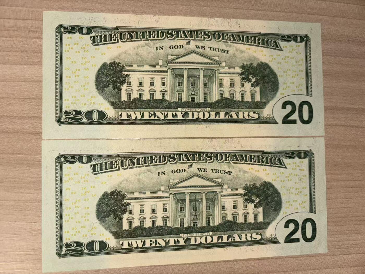 【礼羽收藏】🌏世界钱币拍卖第118期 2017年20美元补号，品相UNC