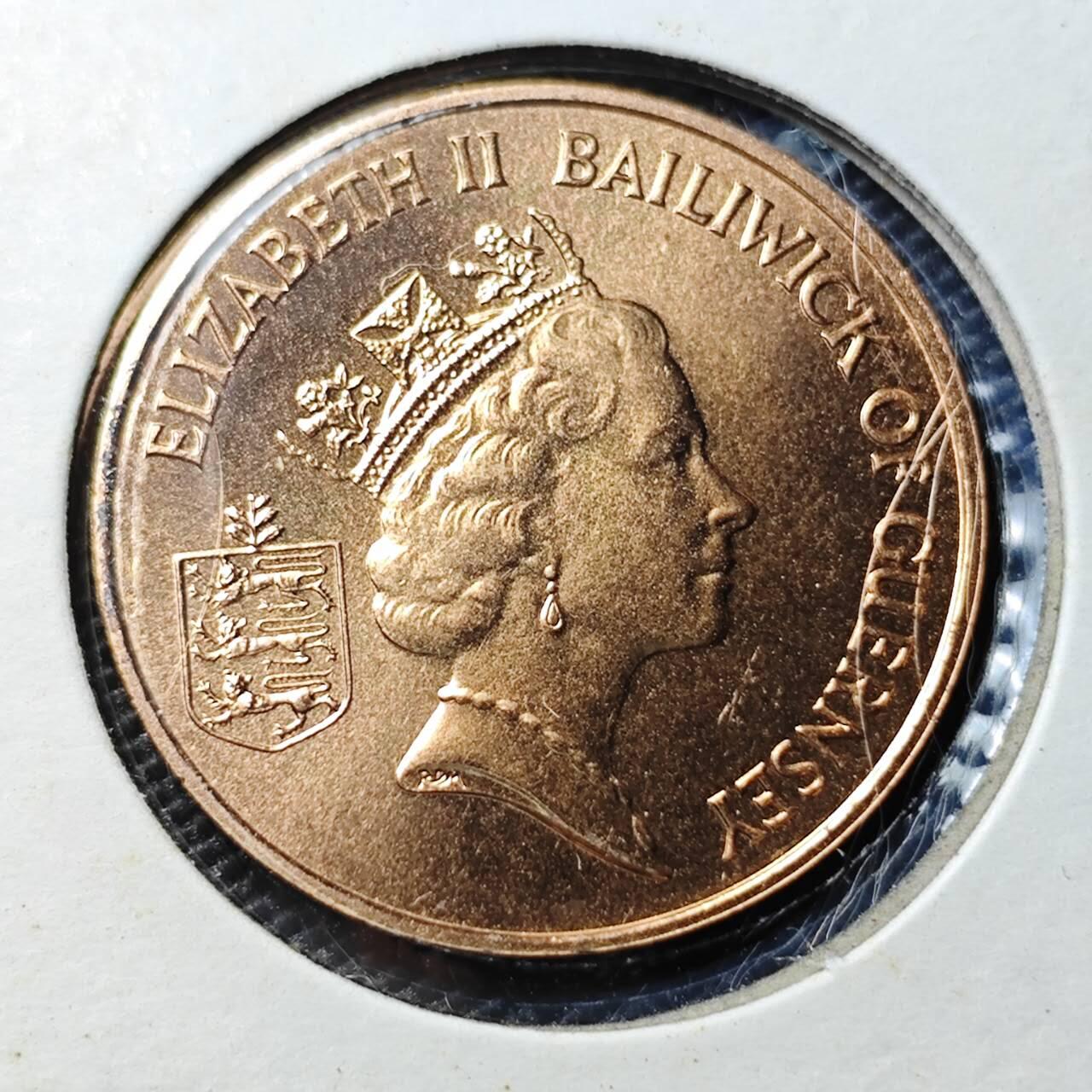 KK钱币收藏小铺 《套币 好品/批量散币专场》  2月预留时间 周末发货  1988泽西2便士 好品