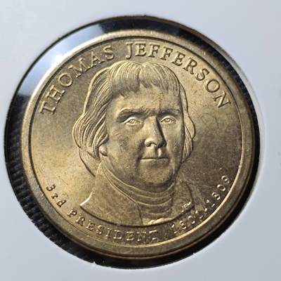 KK钱币收藏小铺 《套币 好品/批量散币专场》  2月预留时间 周末发货 -    美国总统纪念币1元 