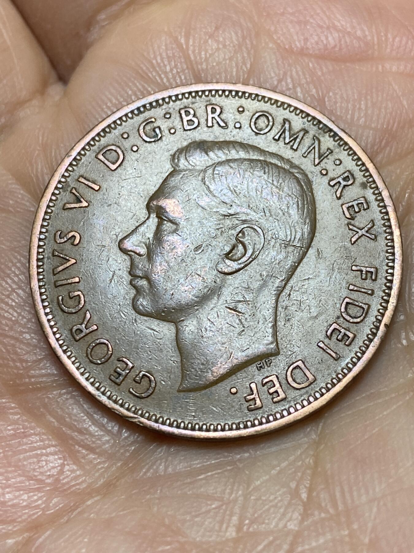 2026年第一场(总第一百七十场）外国好品散币场(免佣金) 英国🇬🇧1949年1便士(乔治六世第二版，首发年)