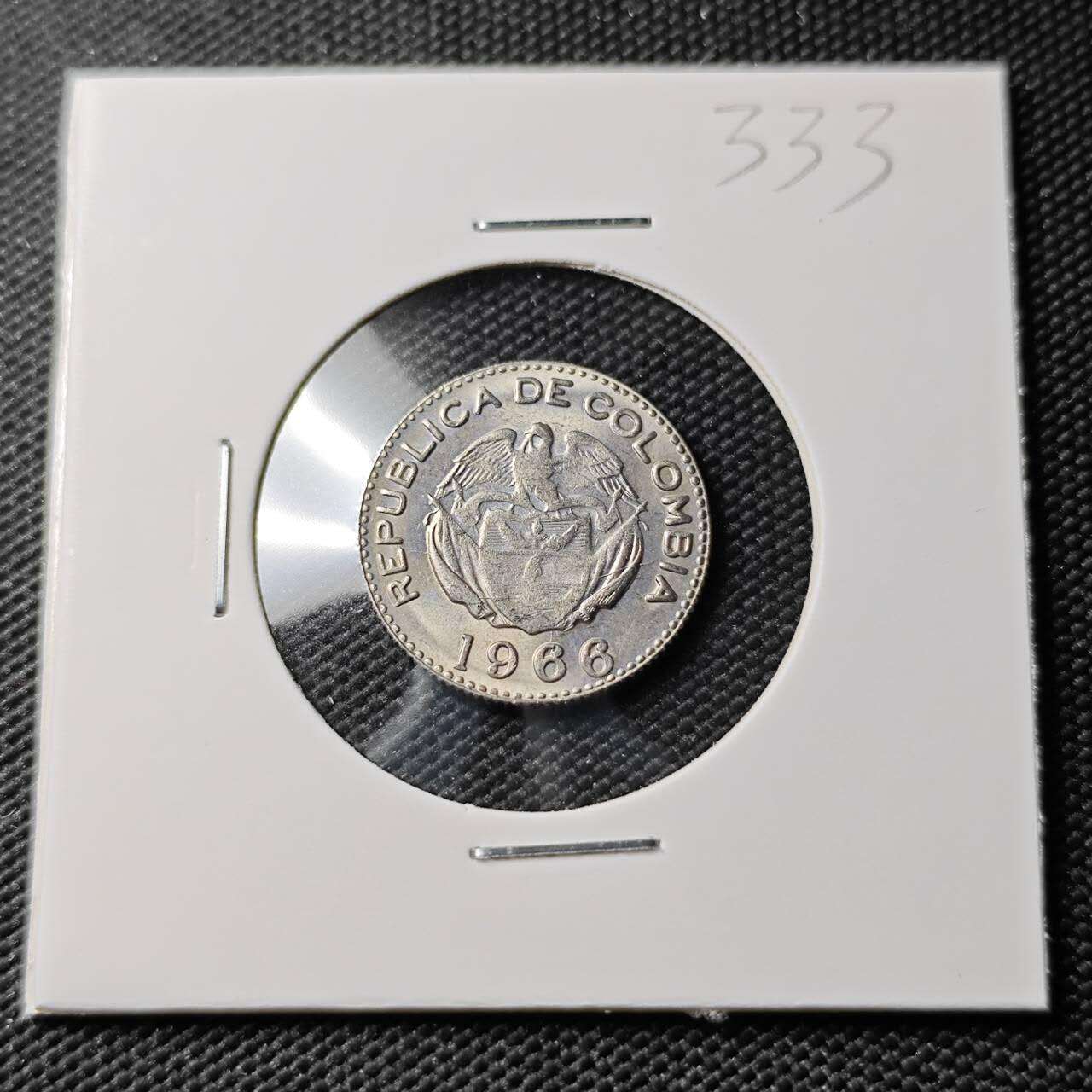 KK钱币收藏小铺 《套币 好品/批量散币专场》  2月预留时间 周末发货  1966哥伦比亚10分 好品